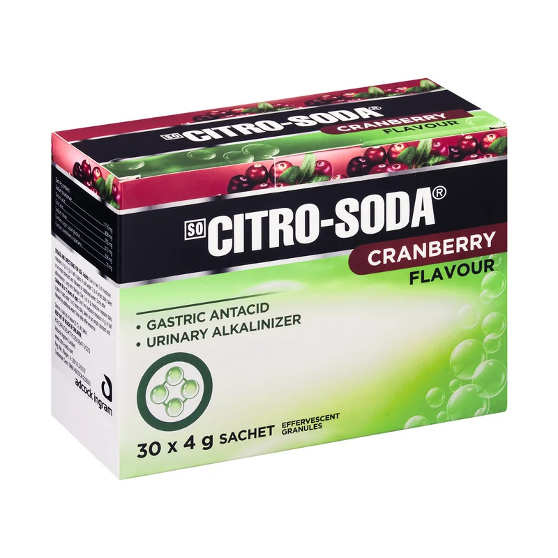 CITRO SODA CRANBERRY SATCHET4G
