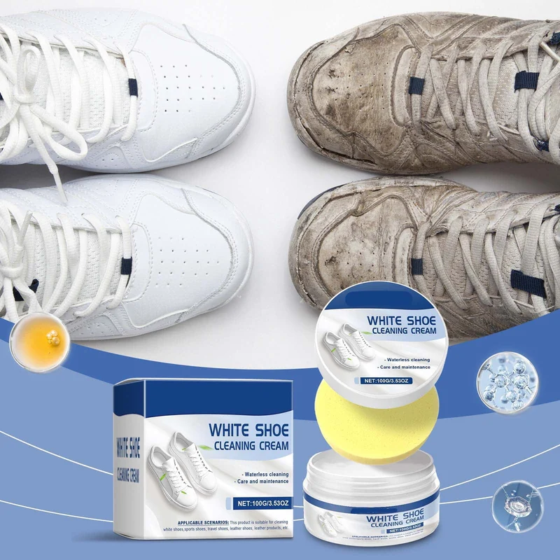 SHOE BRUSH  WHITE/CREAM