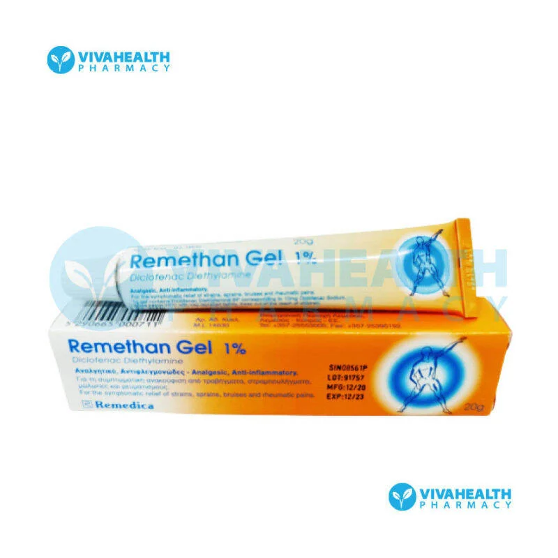 REMETHAN GEL 1% 50GM