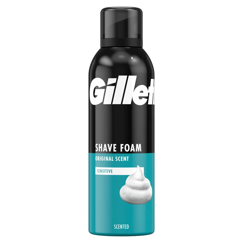 GILLETTE SHAV.FOM200ML S/SKIN