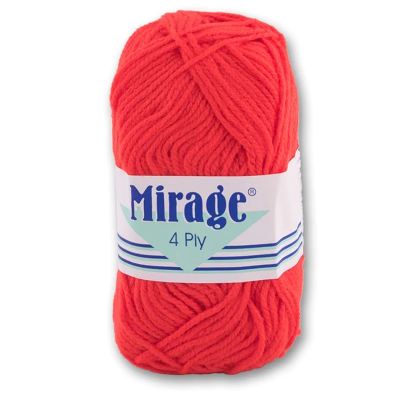 WOOL MIRAGE RED 25G