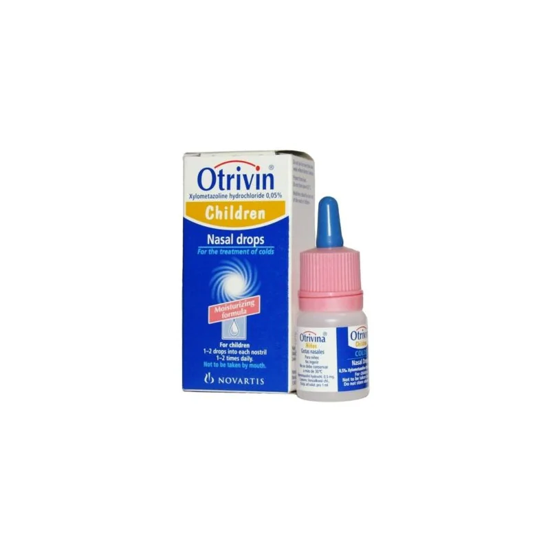 OTRIVIN PAED NASAL DROPS 10ML