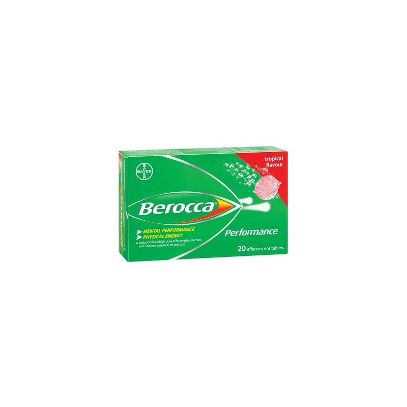 BEROCCA EFF TABS TROPICAL 15S