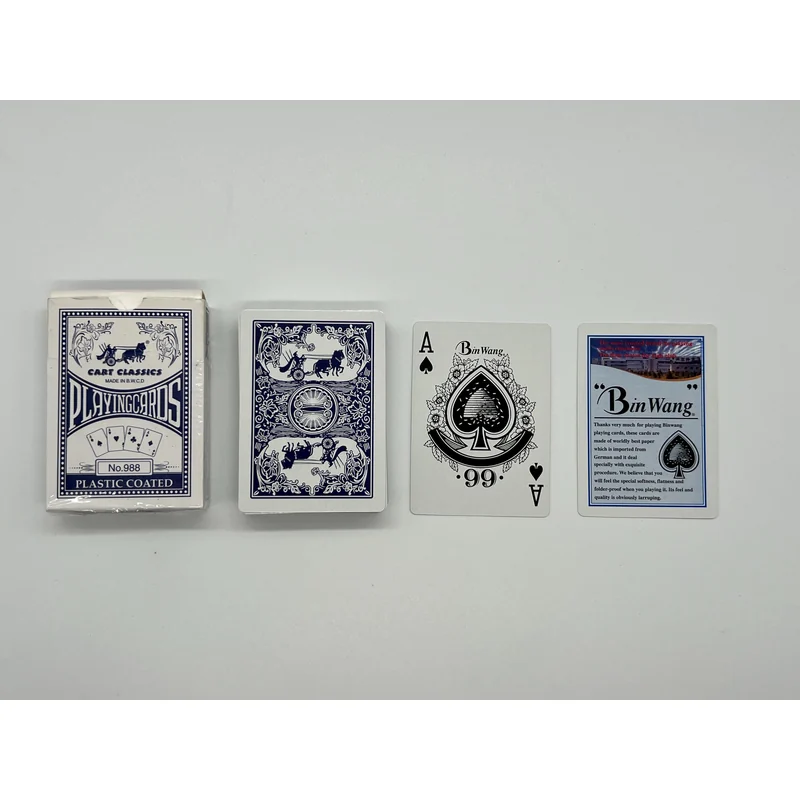 PLAYING CARDS BIN/WANG NO978