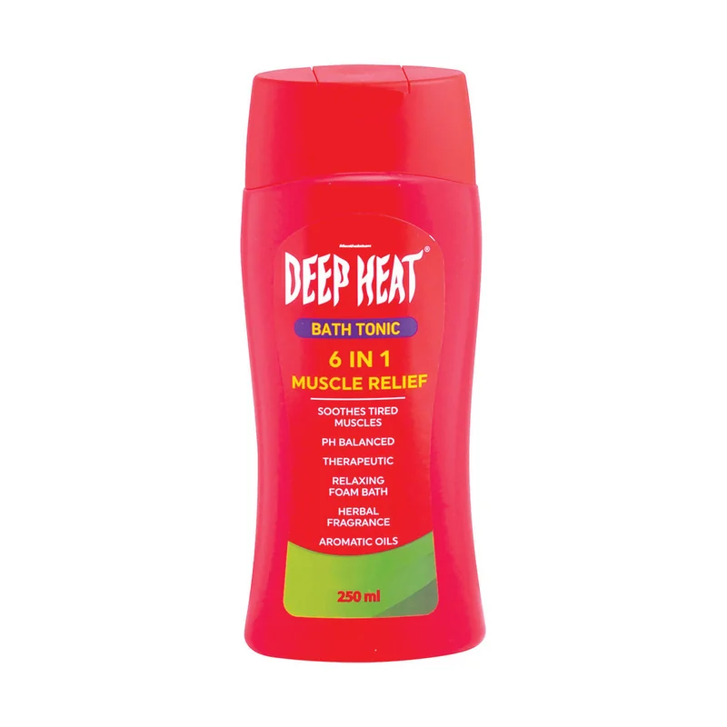 DEEP HEAT BATH TONIC 250ML