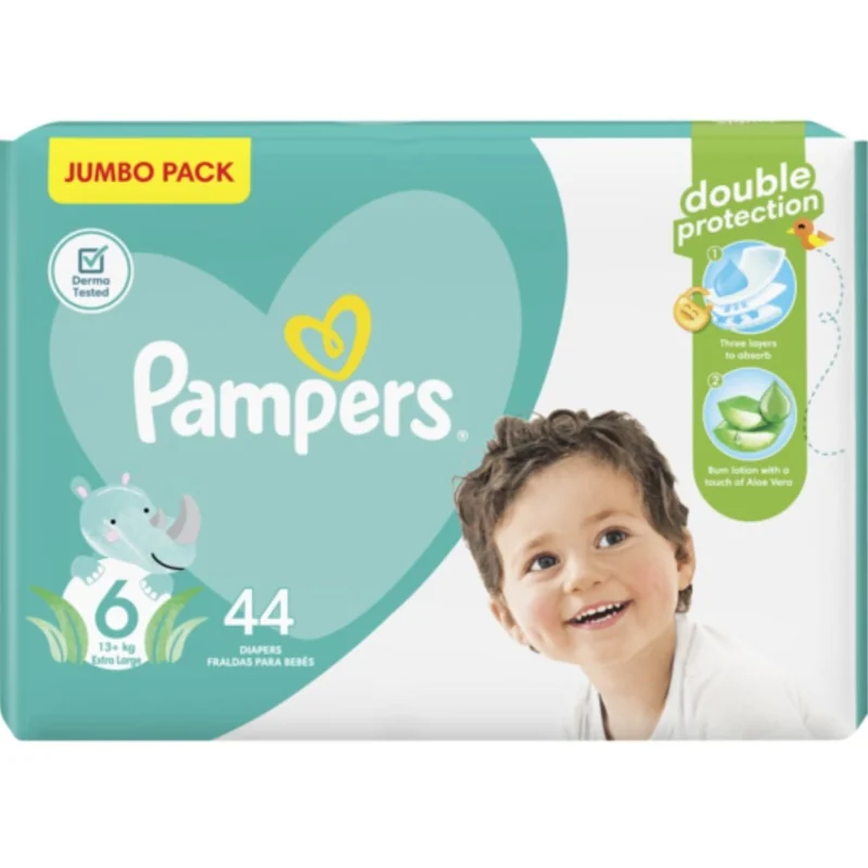 PAMPERS SIZE #6 44S