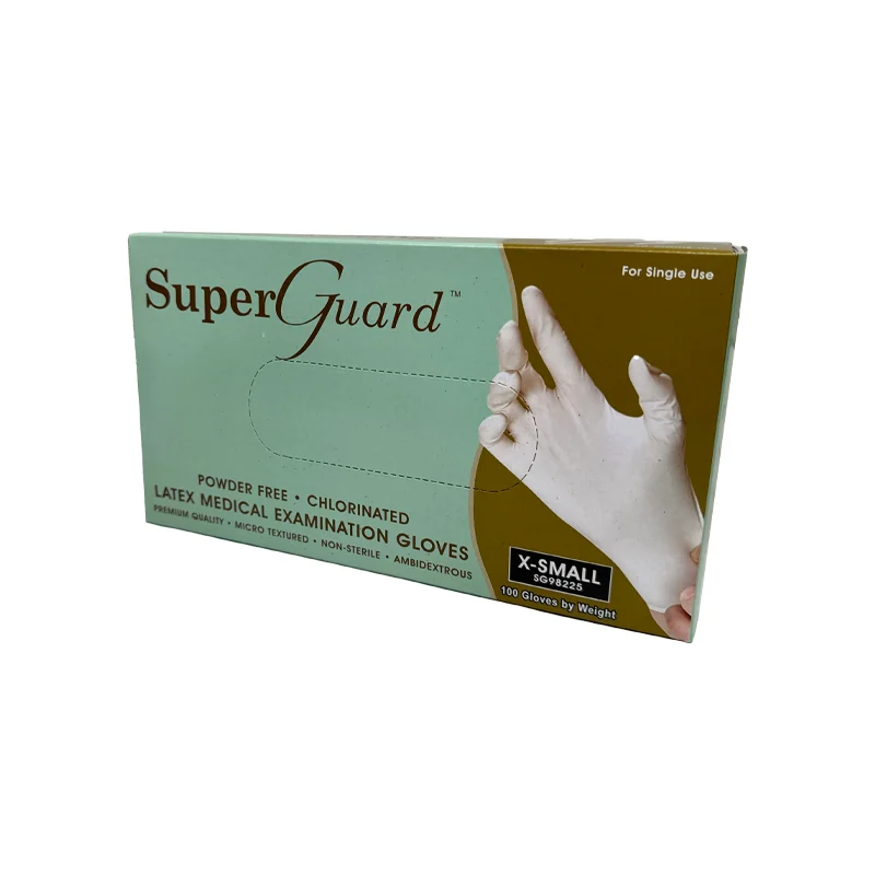 GLOVES SUPERGUARD P/FREE SMALL