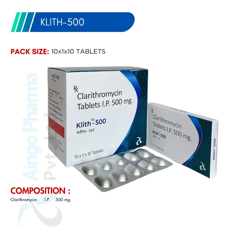 KLARITHRAN 1X1 500MG SUNPHARMA