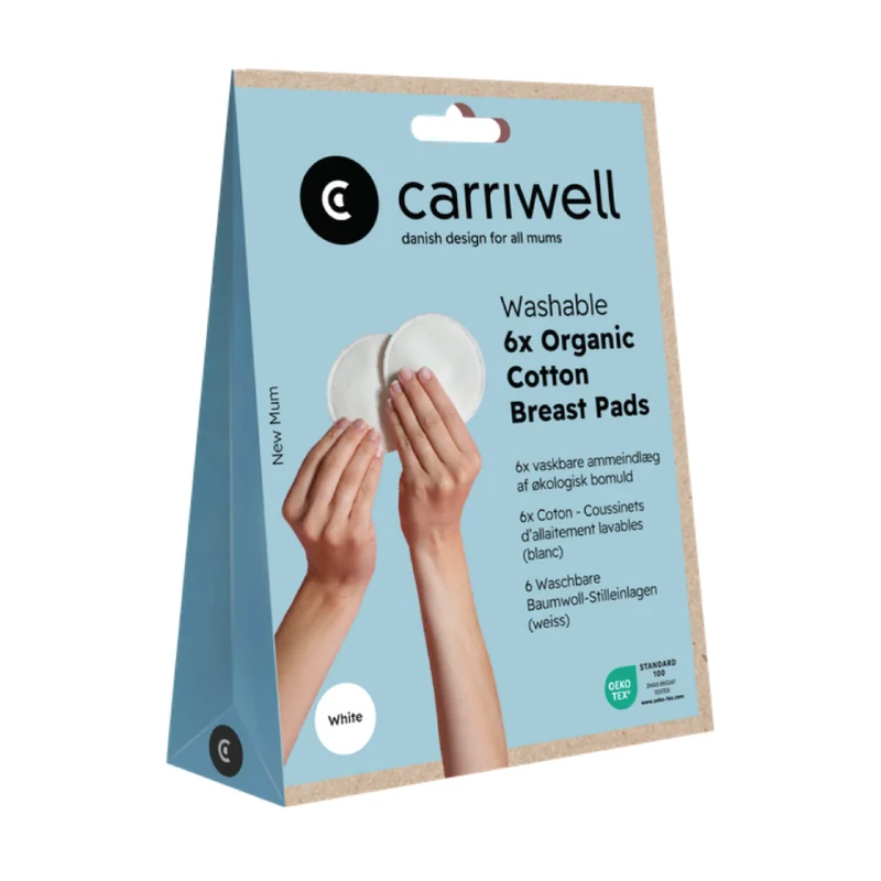 CARRIWELL C/WASHABLE B/PADS 6S