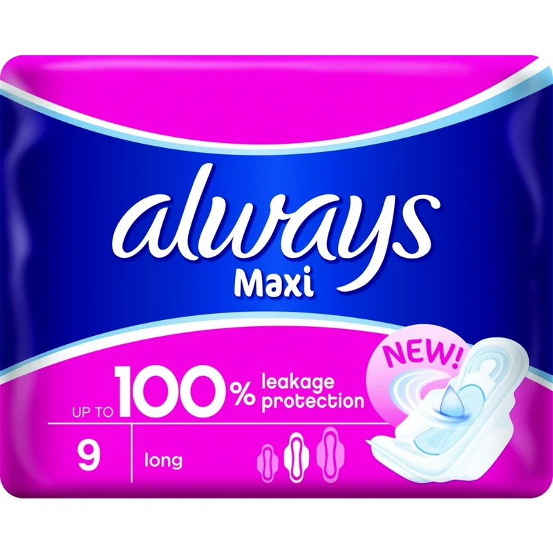 ALWAYS MAXI SUPER PLUS 9S
