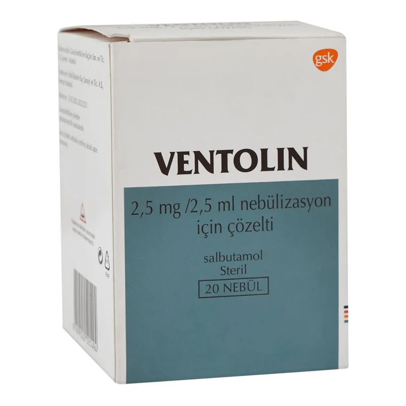 VENTOLIN NUBULES 2.5MG 6'S