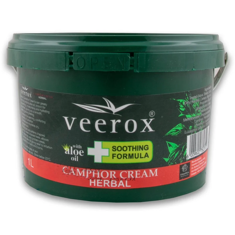 VEEROX HERBAL CAMPHOR LOT 1L