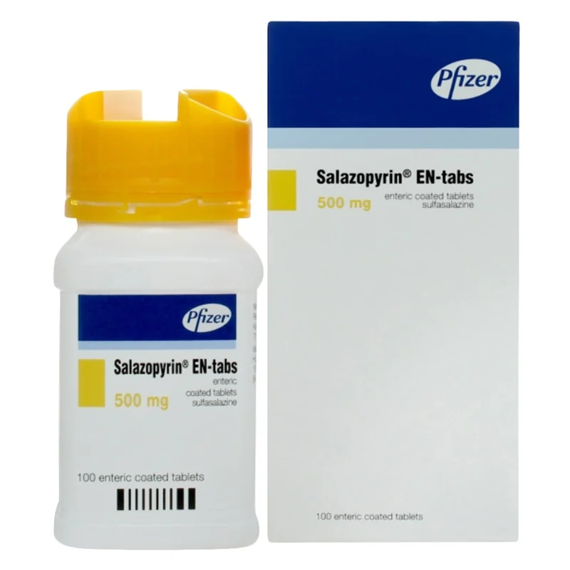 SALAZOPYRIN EN 500MG 1X1 100'S