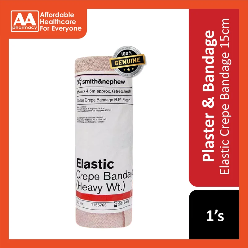 CREPE BANDAGE 15CMX4.5M