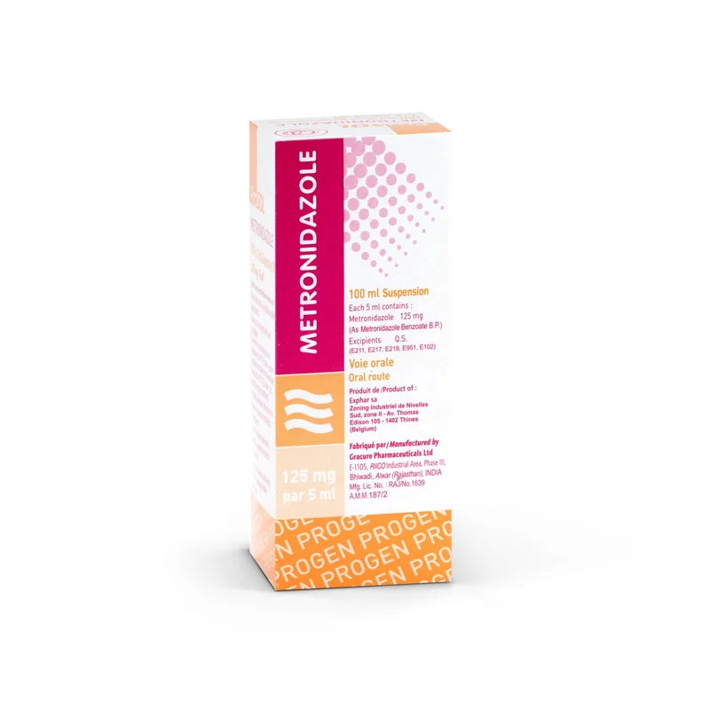 METRONIDAZOLE O/SUSP 250MG/5ML