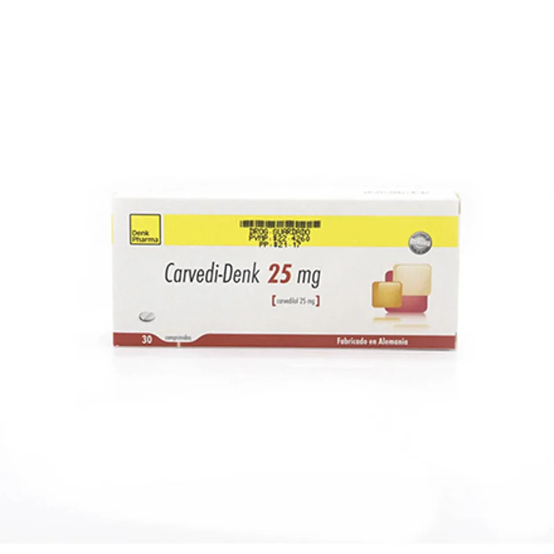 CARVEDI-DENK 25MG 30S