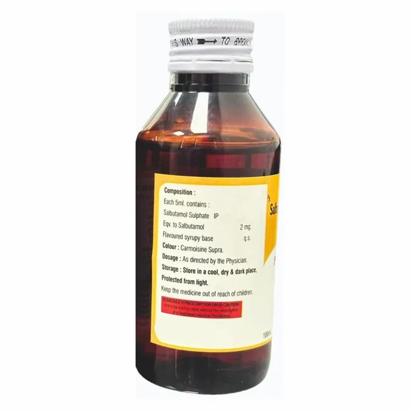 SALBUTAMOL SYRUP 2MG 100ML