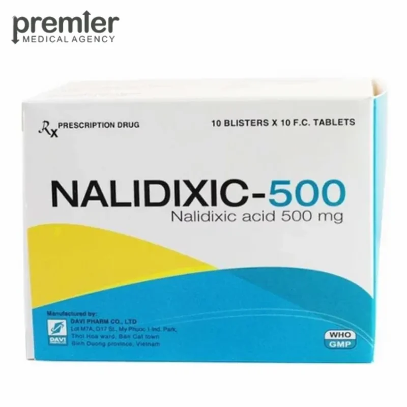 NALIDIXIC ACID 500MG 1X1 AN/IN