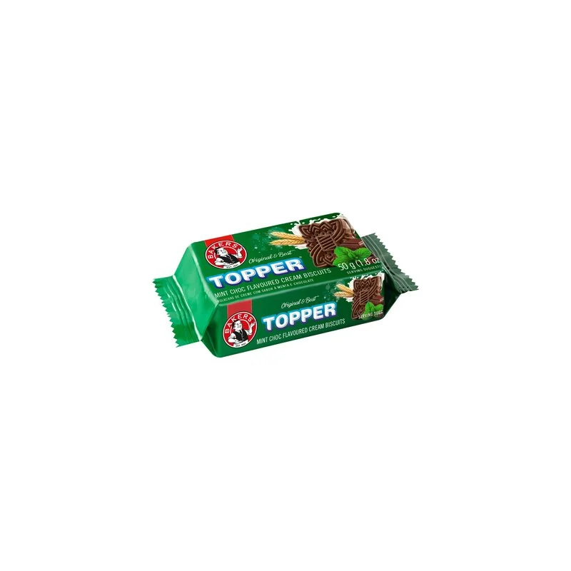 TOPPERS MINT CHOC CREAM 50G