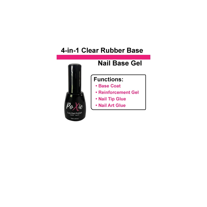 NAIL POLISH RUBBER BASE ASS