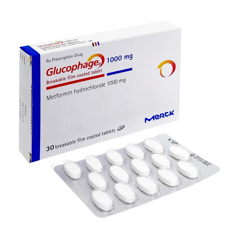 GLUCOPHAGE 1000MG 1X1 METFORMN