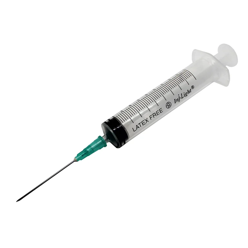 SYRINGE W/NEEDLE 10ML