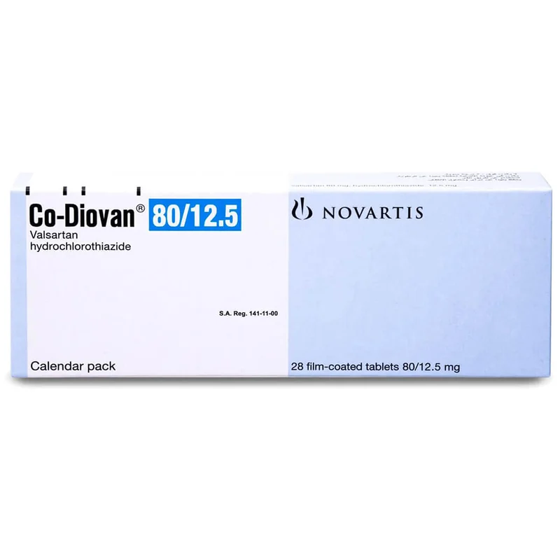 CO-DIOVAN 80/12.5MG 28'S 1X1