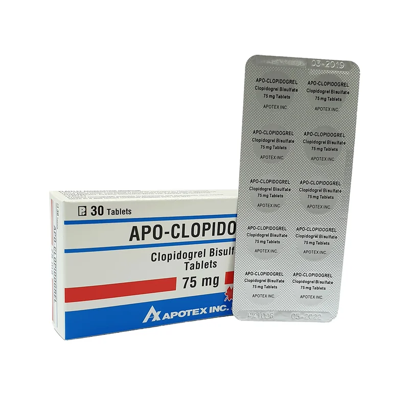 APO-CLOPIDOGREL 75MG 30S
