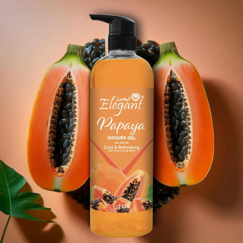 SHOWER GEL EXFOLIATE PAPAYA500