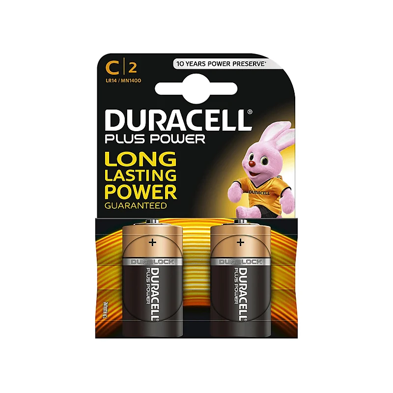 DURACELL PLUS BATTERY C2 2S