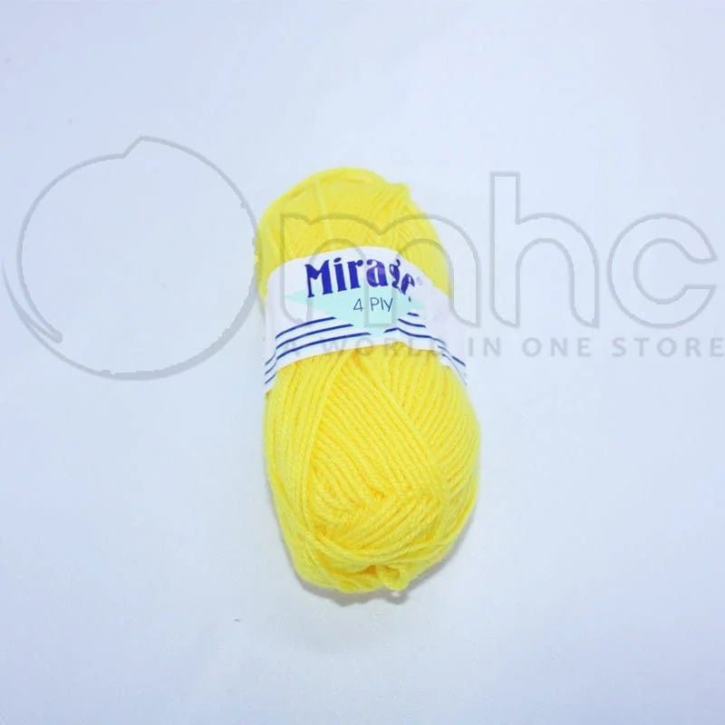 WOOL MIRAGE YELLOW 25G