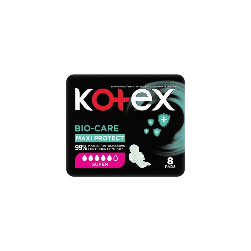 KOTEX BIO-CARE SUPER 8S