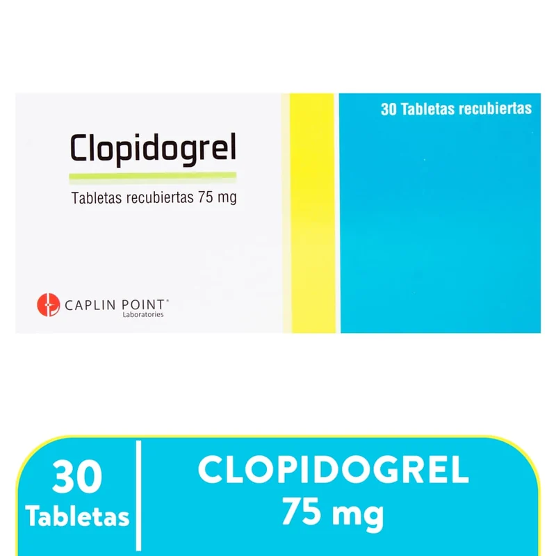 CLOPIDOGREL 75MG 30S DE-PLATT