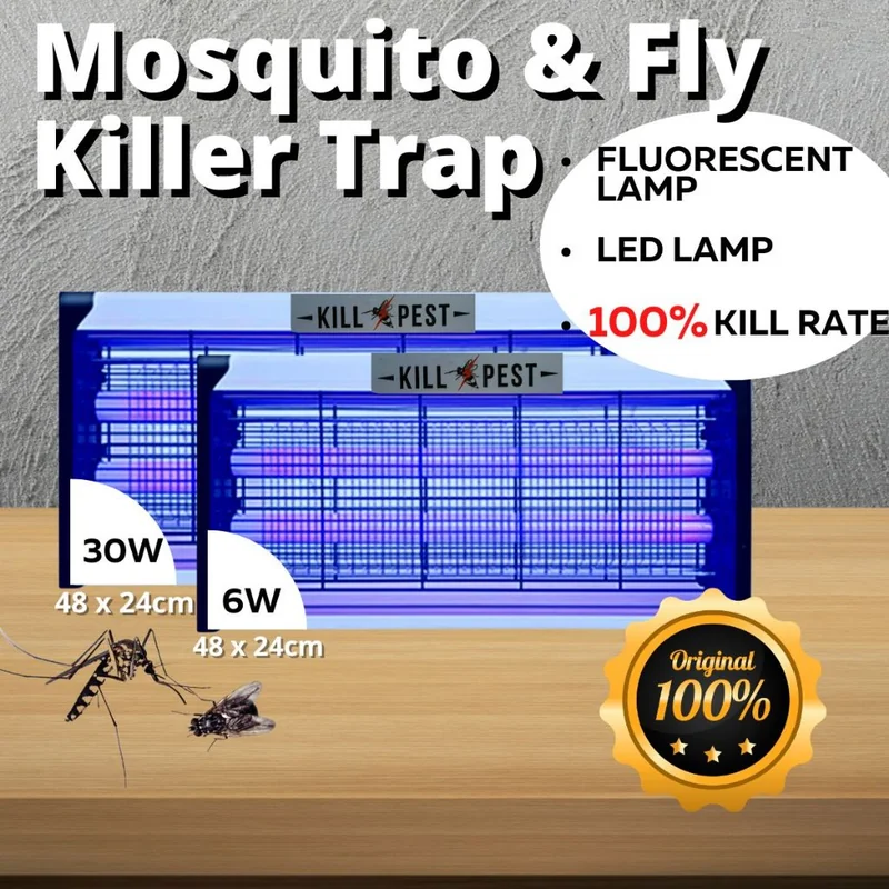 LED MOSQUITO&FLY TRAP 6W