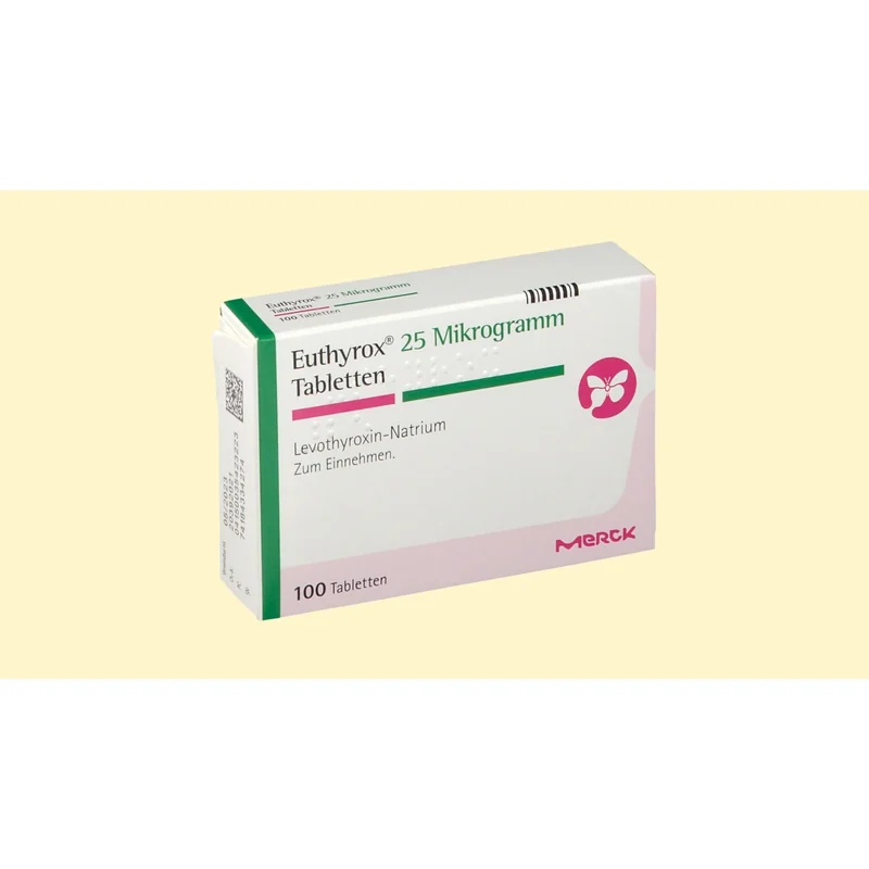 EUTHYROX 25MG 30'S