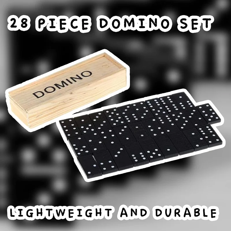 DOMINOES D/SIX 28PCS