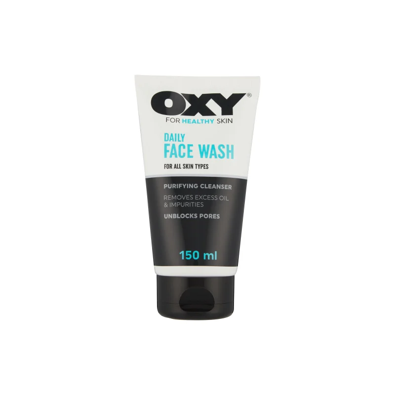 OXY FACE WASH REG 150ML TUBE