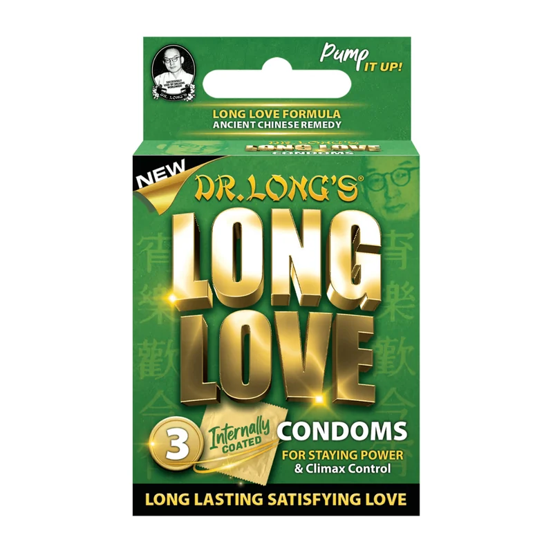 DR LONG CONDOM GREEN 3'S
