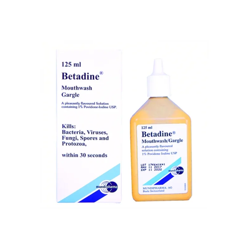 BETADINE MOUTHWASH&GARGILE 125