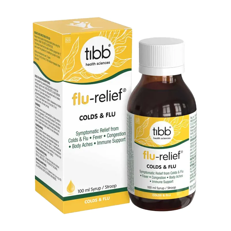 TIBB FLU-RELIEF SYRUP 100ML