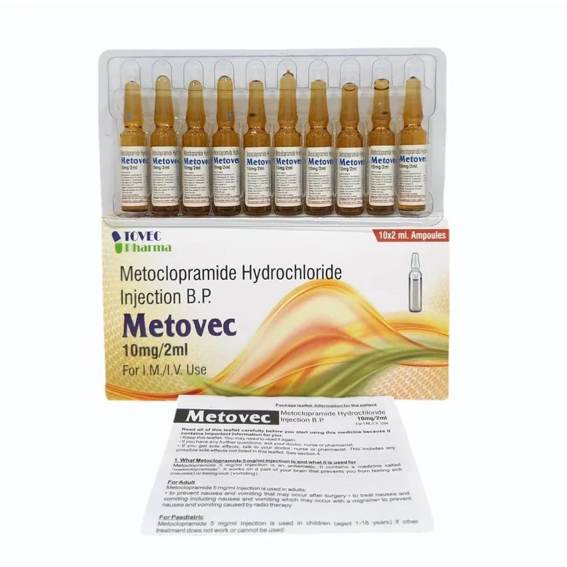 INJ METOCLOPRAMIDE 10MG/2ML