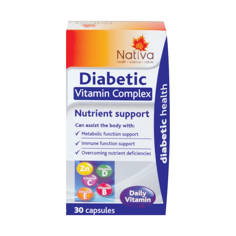 NATIVA VITAMIN DIABETIC 30