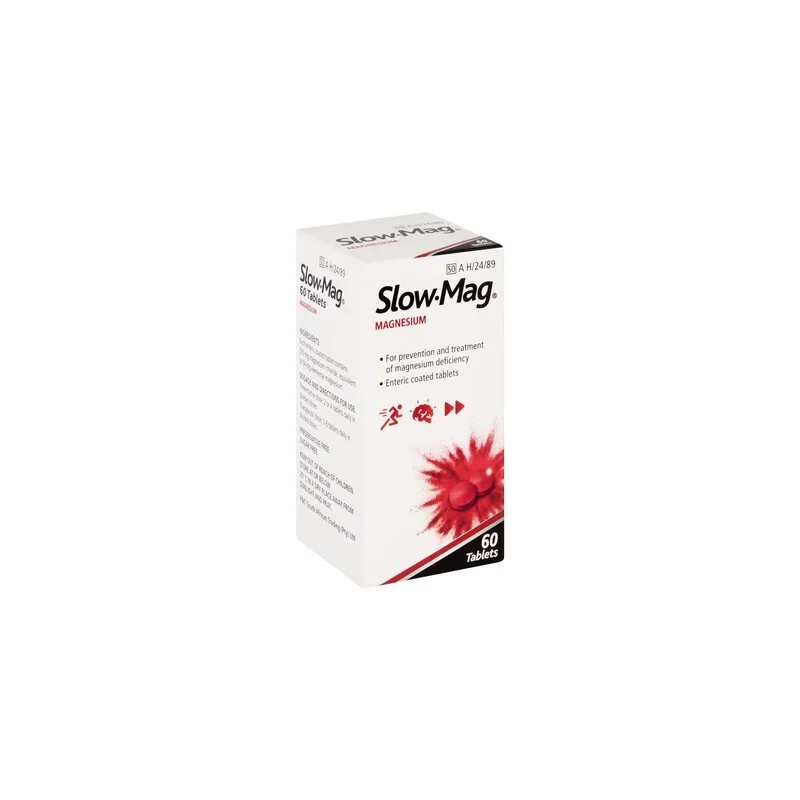 SLOW MAG TABS 535MG 60S