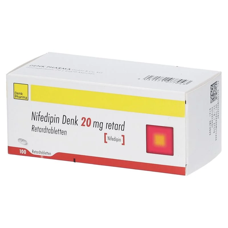 NIFEDIPINE 20MG NEFEDI-DENK 1X