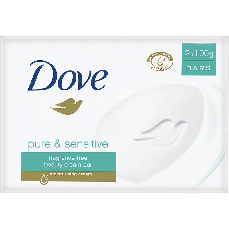 DOVE SOAP 100GM PURE/SENSITIVE