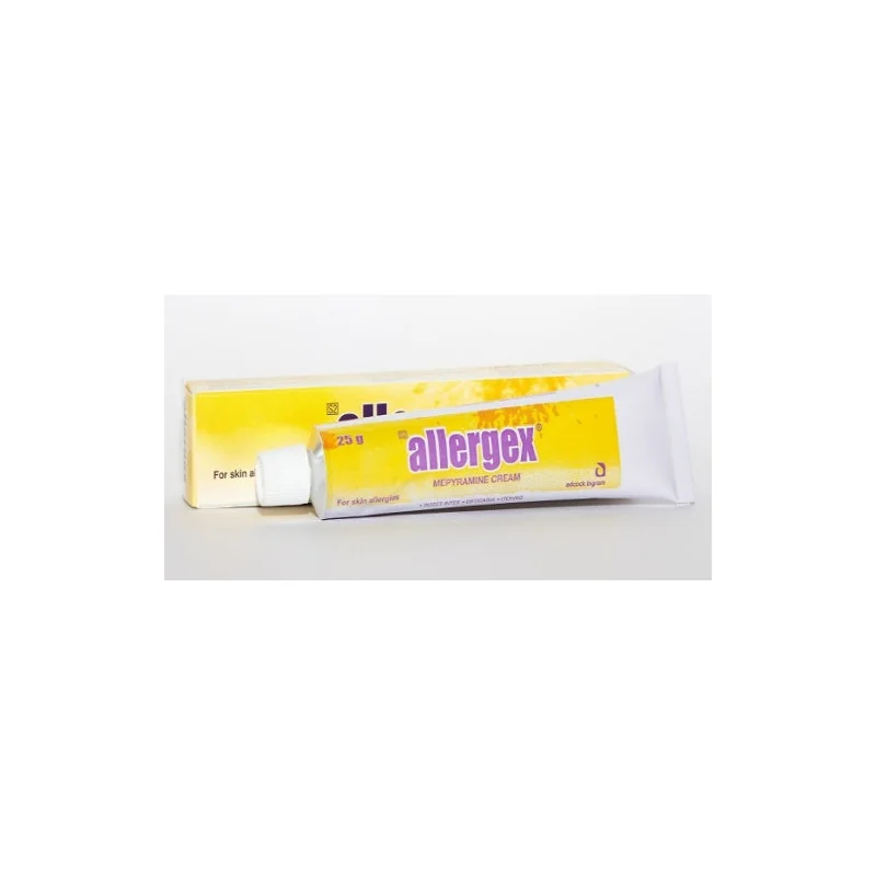 ALLERGEX MEPYRAMINE CREAM 25G