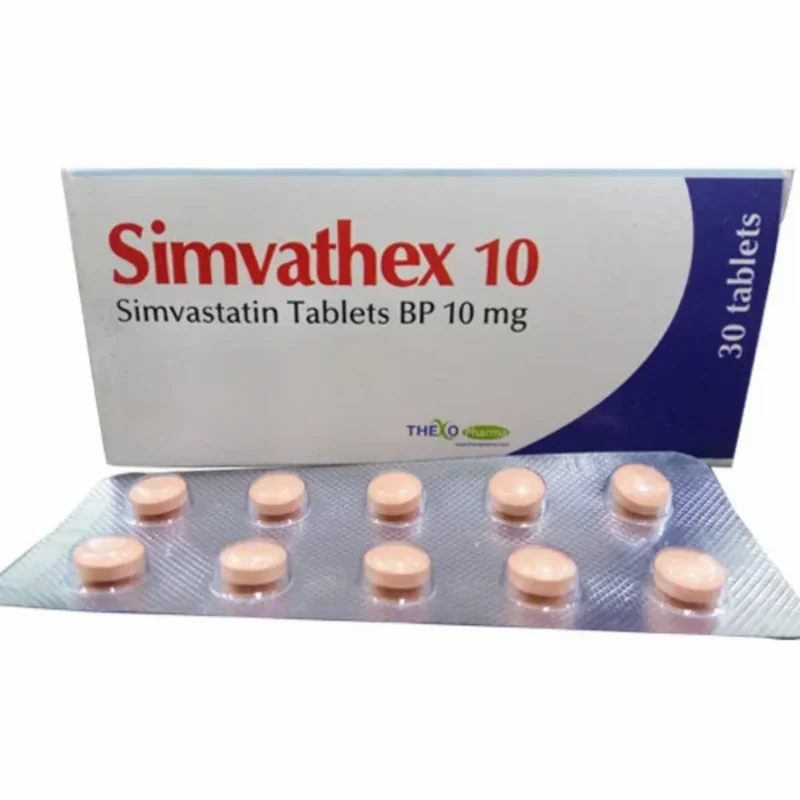 SIMVASTATIN 10MG 30'S ADCO