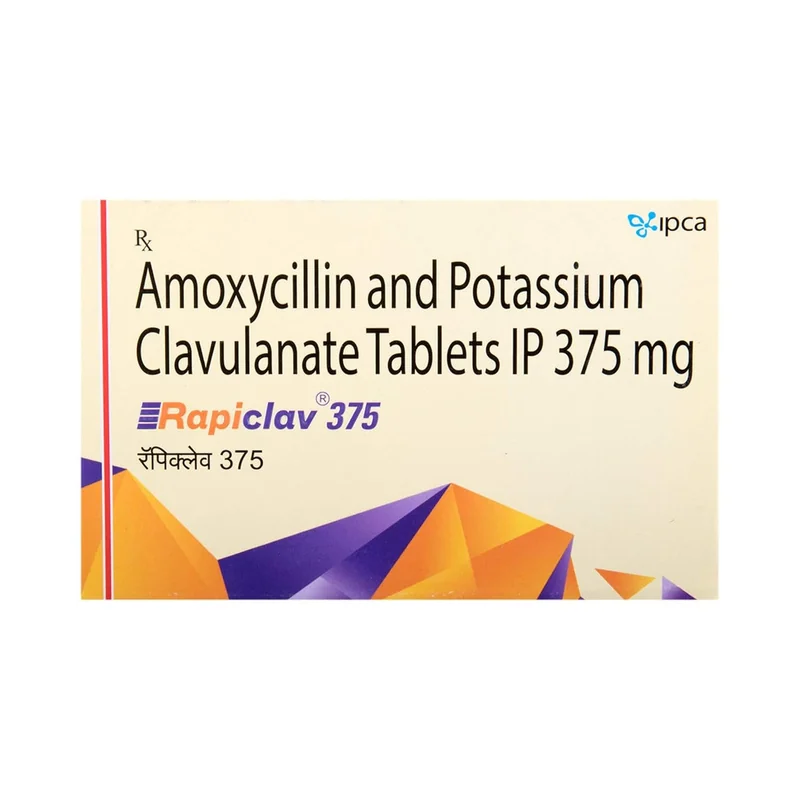 RAPICLAV-375 250MG/125MG 3S