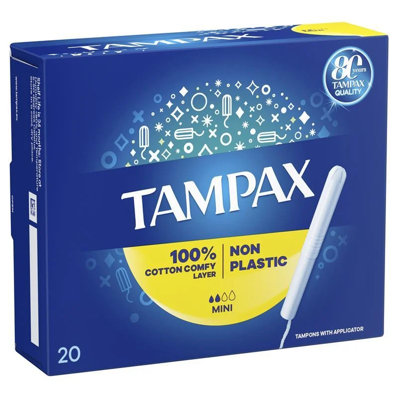 TAMPAX TAMPONS MINI/REG12'S