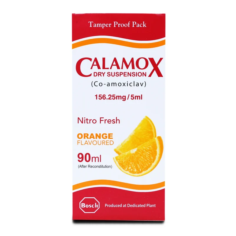 CALAMOX SUSP 156.25MG/5ML 90ML